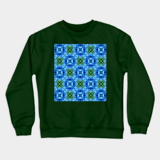 Welcoming the spring with fresh blue flowers. Crewneck Sweatshirt